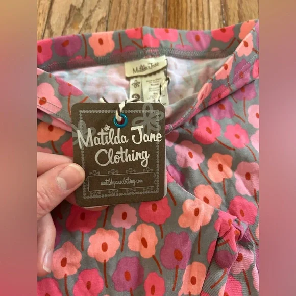 Matilda Jane Floral Ruffle Leggings - Picture 5 of 7